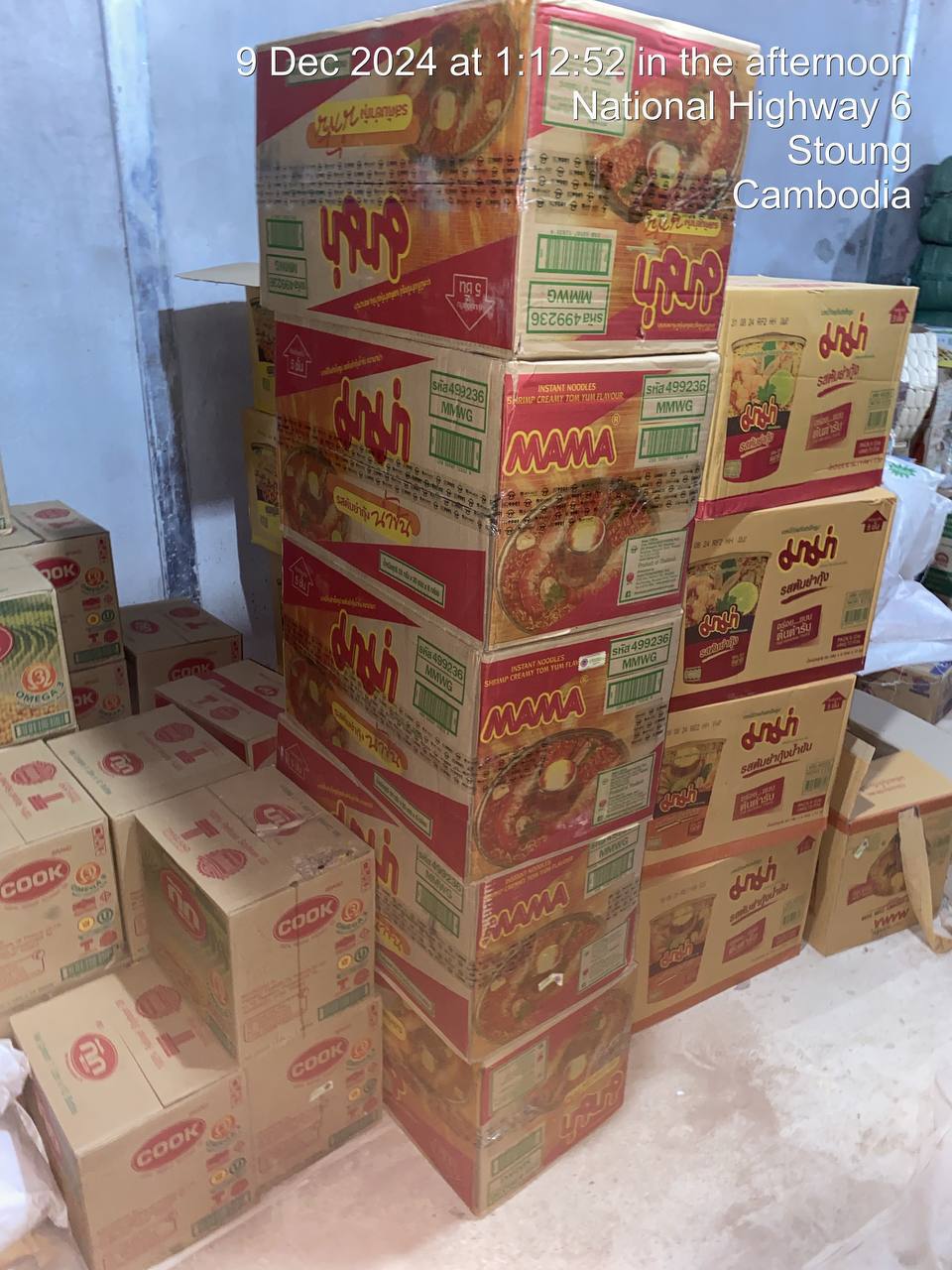 MAMA THAI PRESIDENT FOOD IN CAMBODIA WITH THE BEST DISTRIBUTOR IN CAMBODIA